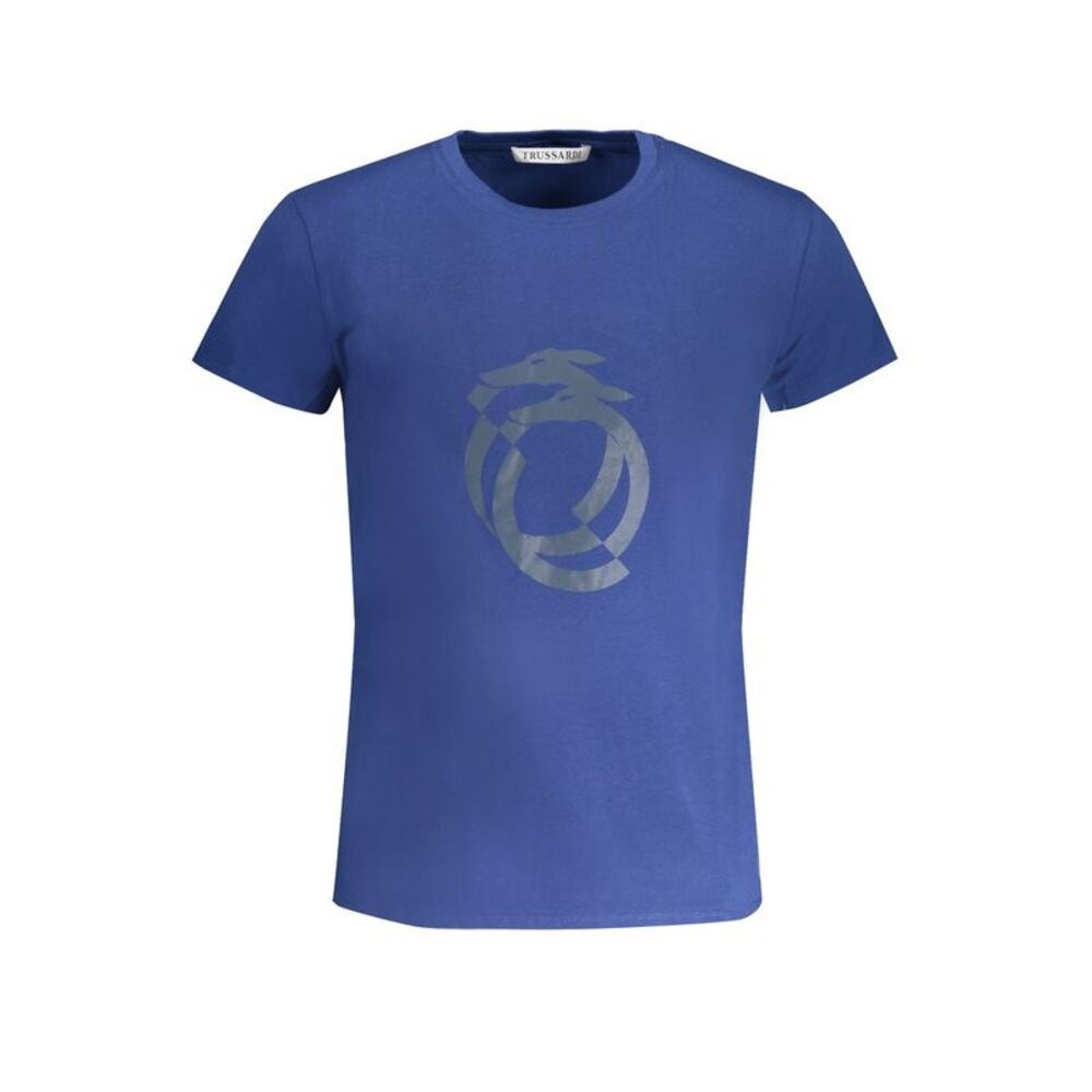 Trussardi Blue Cotton Men's Men's T-Shirt